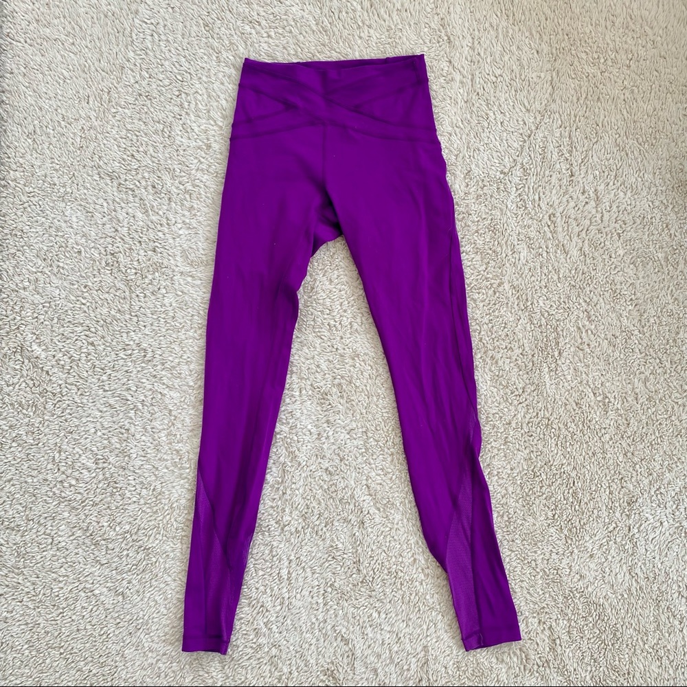 Lululemon purple leggings